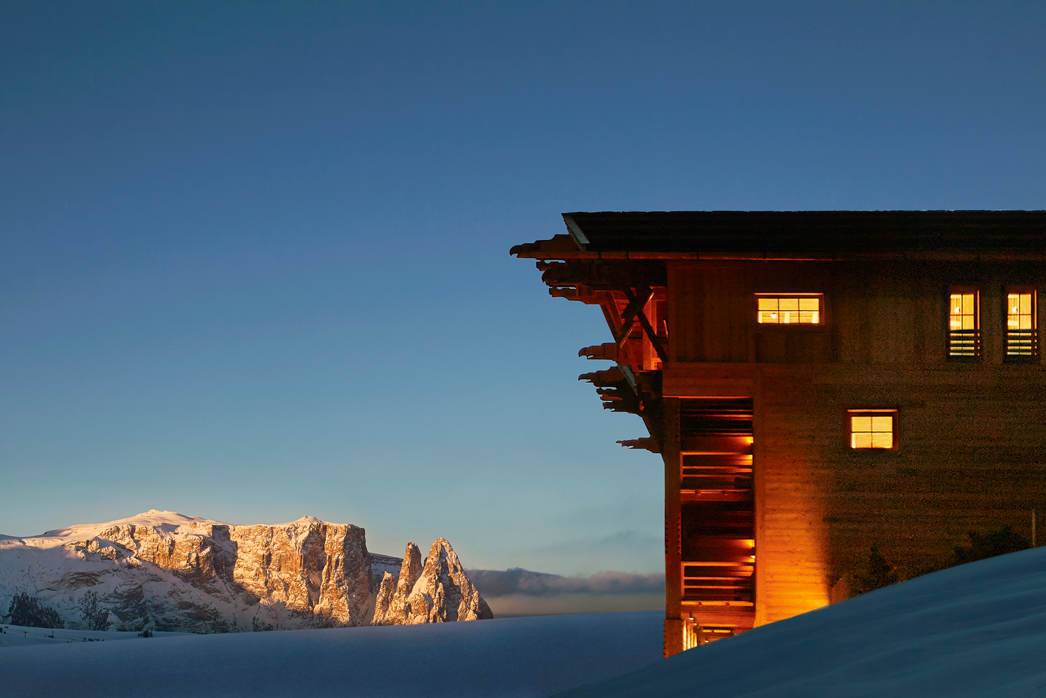 »Adler Lodge Alpe«: anspruchsvolles Design, Top-Spa mit Blick zu den Sternen und eine Küche mit Ideen.