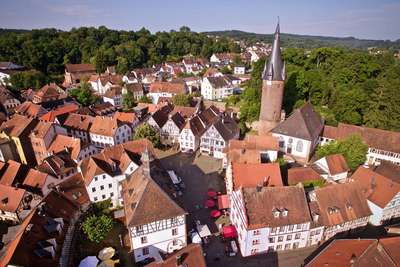 Die historische Altstadt von Ottweiler gehört zu den schönsten Orten im Saarland. 