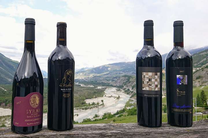 Die vier Walliser Sieger-Weine