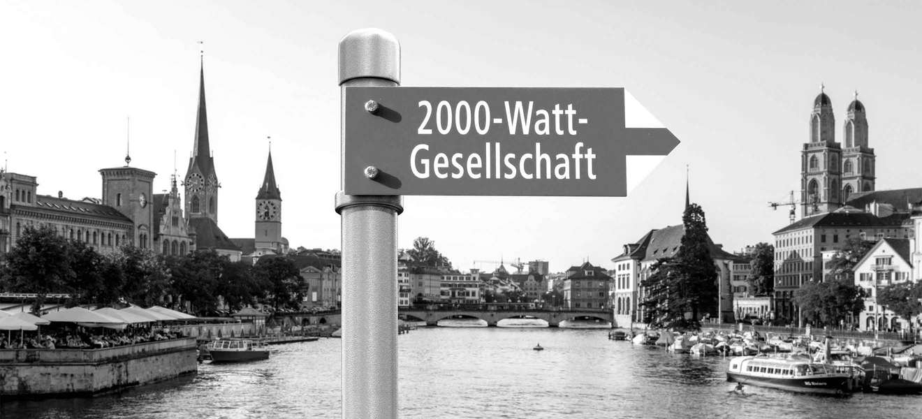 Zürich befindet sich auf dem Weg zur «2000-Watt-Gesellschaft».