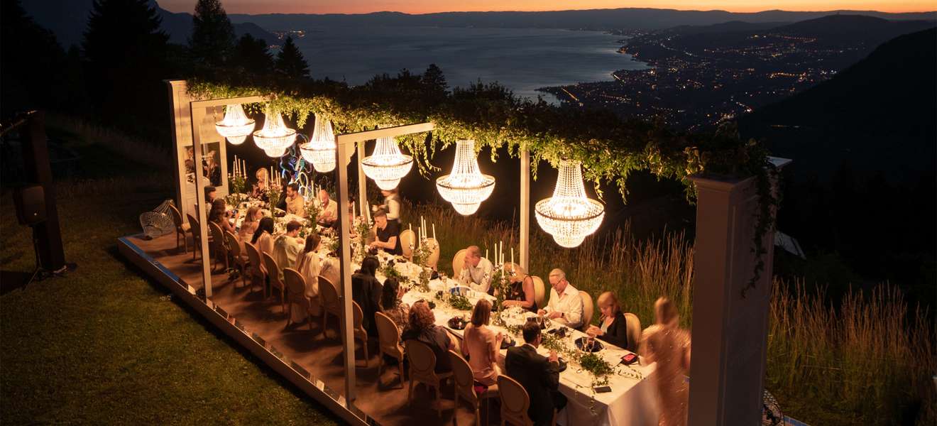 Montreux Jazz – Dinnieren im Chalet von Festival-Gründer Claude Nobs