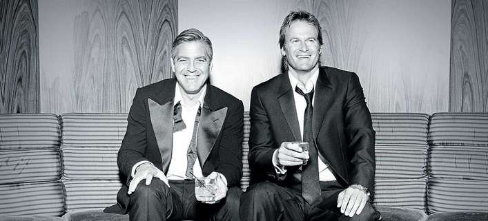 George Clooney und Partner Rande Gerber können auf einen historischen Coup anstoßen