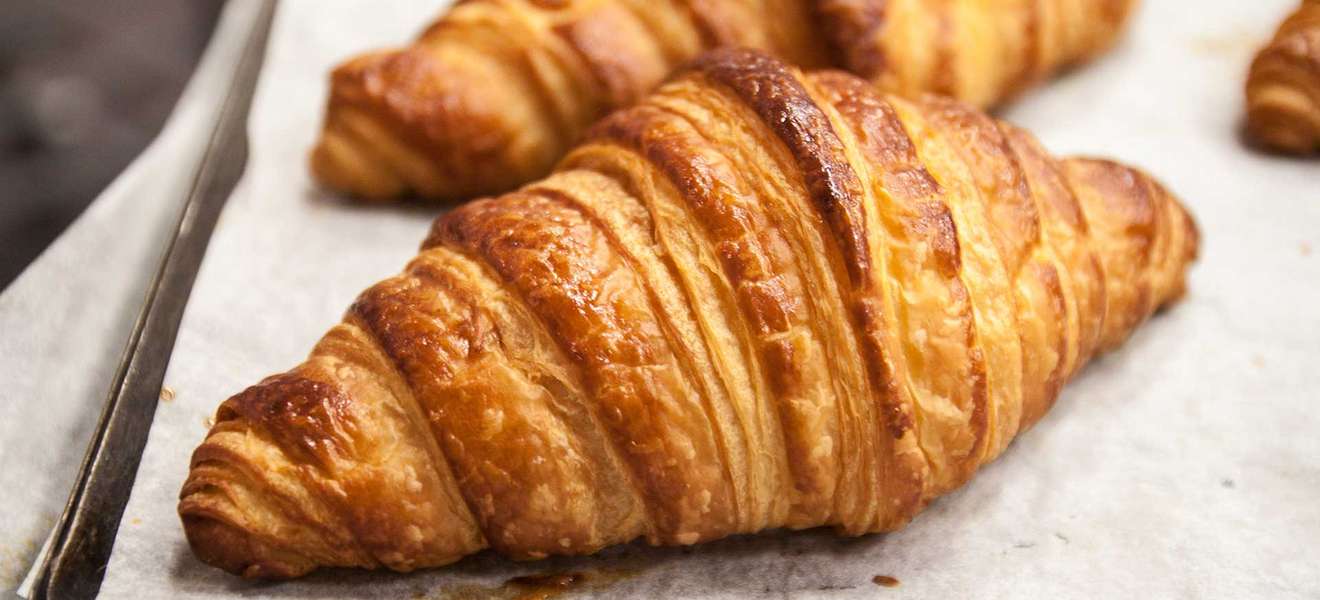 Ein frisches Croissant garantiert einen guten Morgen.