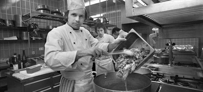 Meister seiner Zunft: Ab 1971 leitete Witzigmann die Küche im «Tantris»