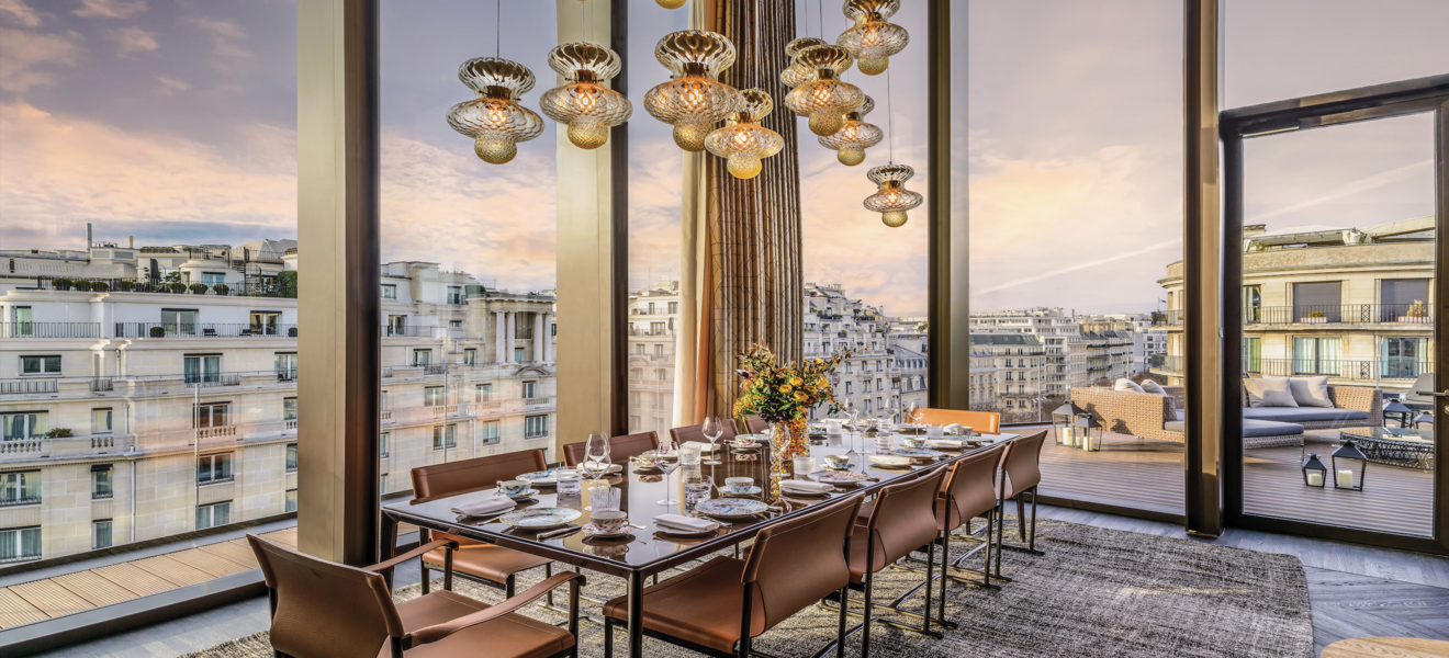 Luxus pur: Das Penthouse des neuen «Bvlgari Hotels Paris»
