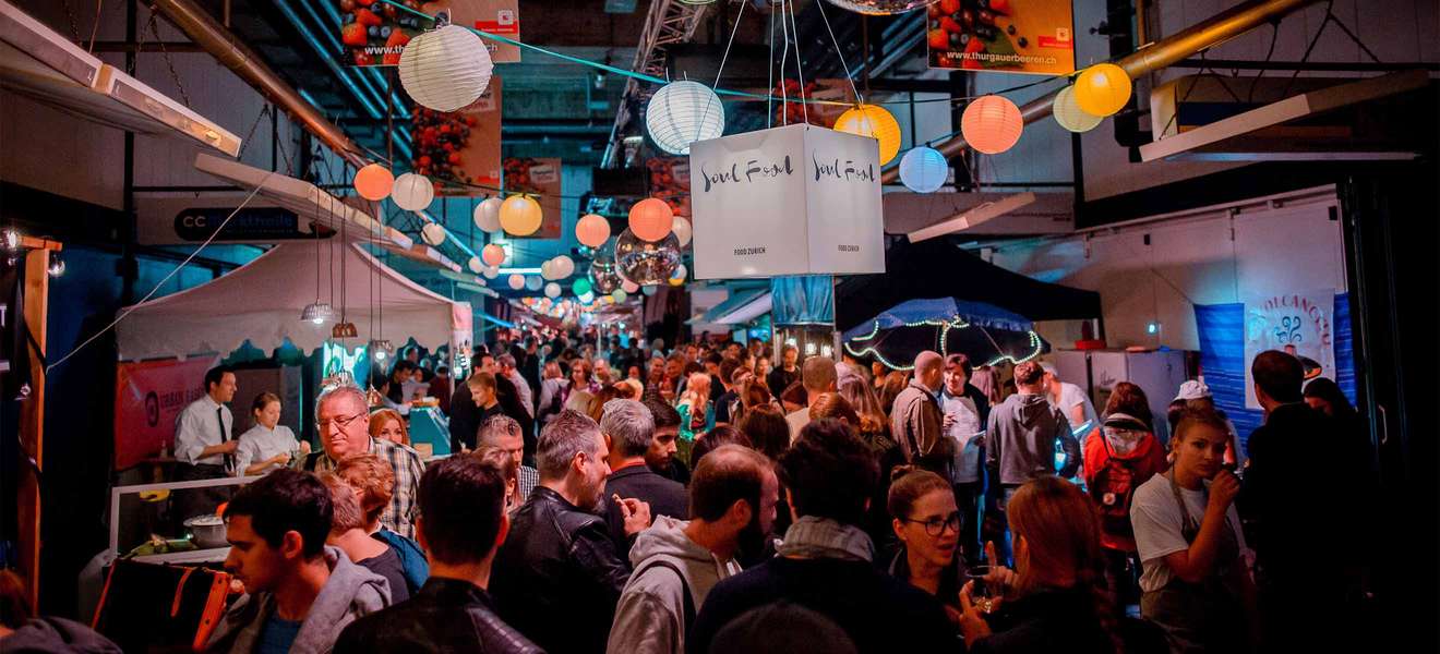 Bei der Food Zurich Party am 17. September stürmten rund 6'000 Gäste die Hallen des Engrosmarktes.