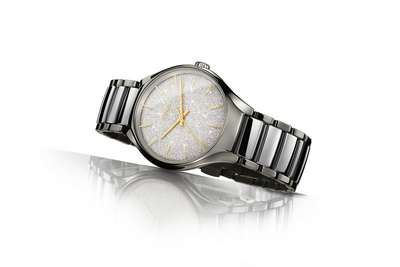 «True Blaze» Der amerikanische Innenarchitekt Sam Amoia hat diese Uhr gestaltet.