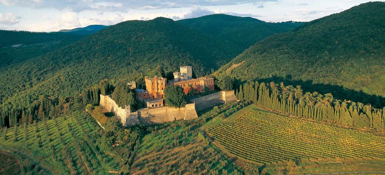 Schloss Brolio: Hier wurden die Weichen für den Chianti Classico gestellt.