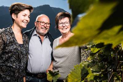 Einer der grossen Gamaykönner der Schweiz: Gerald Besse aus Martigny. Auf dem Foto mit seiner Familie. 