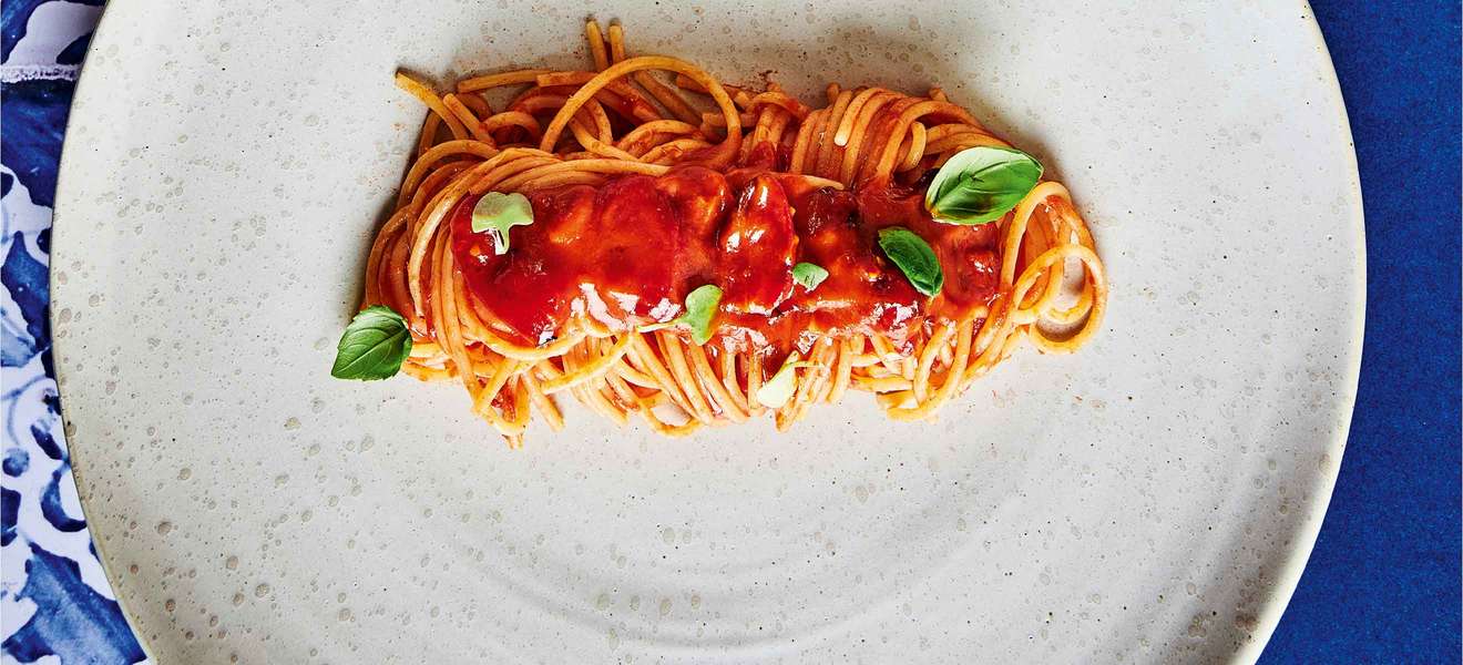 »Spaghetti al Pomodoro« aus Kampanien