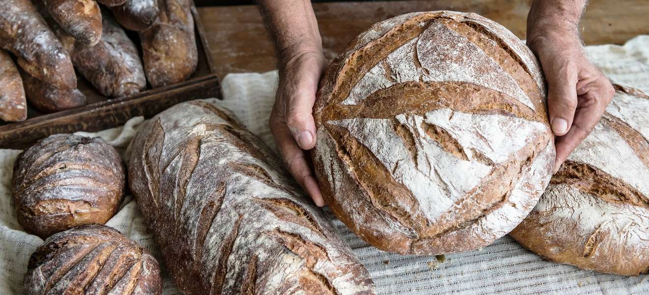 Brot frisch vom Bäcker