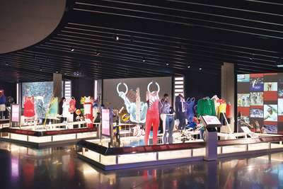 Original-Exponate aus etlichen Spielen bereichern das Olympische Museum. 