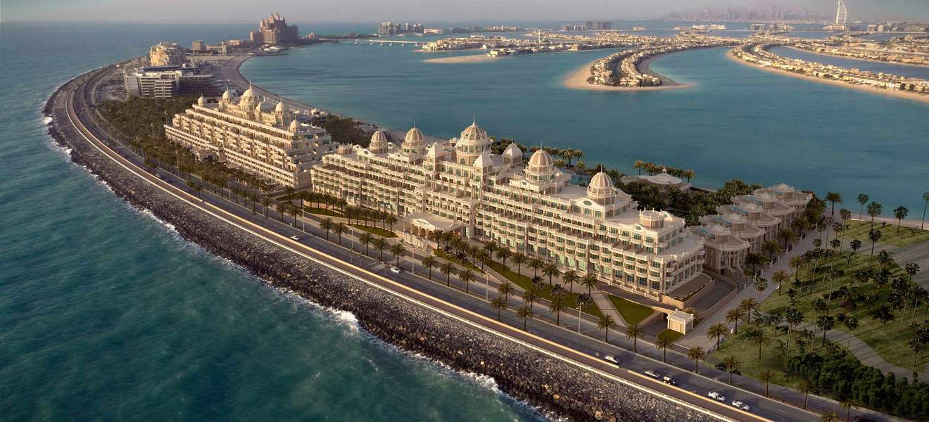 Das Emerald Palace Kempinski auf Dubais Palme mit dem Ducasse-Restaurant »Mix«