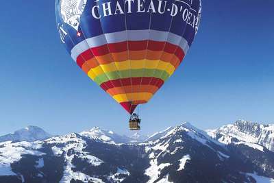 Château-d’Œx gilt als Hotstpot für Ballonfahrer: Abheben ist hier ganzjährig möglich.