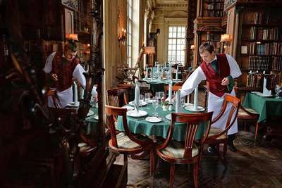 At Café Pushkin you can dine like a 19th century Russian aristocrat.