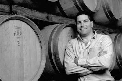 Karem Massoud, Sohn einer Deutschen und eines Libanesen, ist als Kellermeister für die erstklassigen Weine von Paumanok Vineyards verantwortlich.